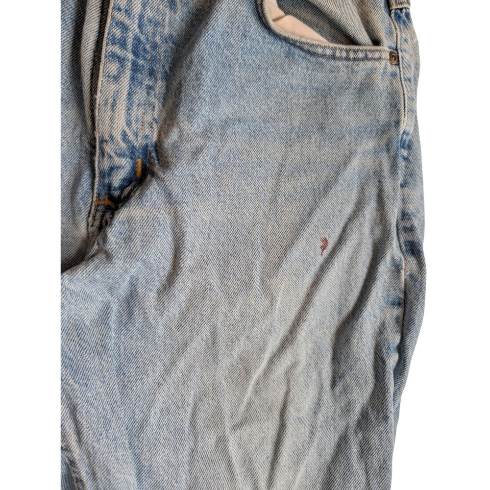 Carhartt B160 Relaxed Fit Jeans Light Wash Denim Mens 34x36 Distressed Workwear - Picture 4 of 9